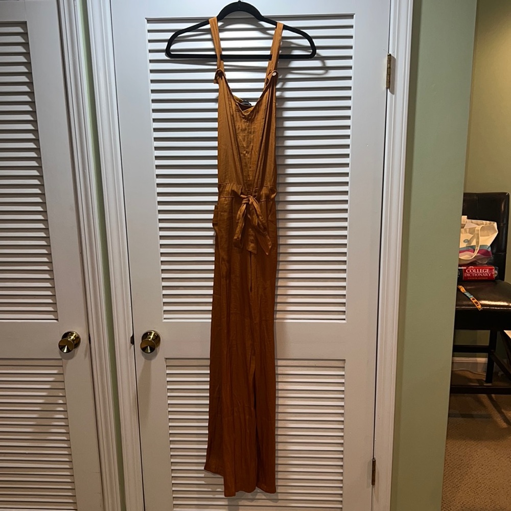 Banana Republic cross-strap wide-leg jumpsuit